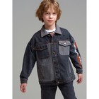 Куртка джинсовая для мальчика PlayToday, рост 176 см - Фото 2