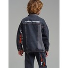 Куртка джинсовая для мальчика PlayToday, рост 176 см - Фото 3