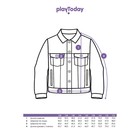 Куртка джинсовая для мальчика PlayToday, рост 176 см - Фото 10