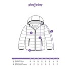 Куртка демисезонная для девочки PlayToday, рост 158 см - Фото 11