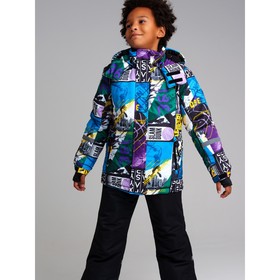 Куртка зимняя для мальчика PlayToday, рост 146 см