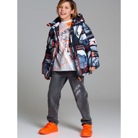Куртка демисезонная для мальчика PlayToday, рост 128 см