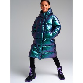 Пальто зимнее для девочки PlayToday, рост 158 см