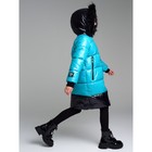 Пальто зимнее для девочки PlayToday, рост 128 см - фото 110567611