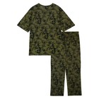 Пижама для мужчин PlayToday: футболка и брюки, размер M - Фото 5