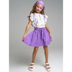 Платье для девочки PlayToday, рост 134 см - фото 110570808