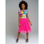 Платье для девочки PlayToday, рост 128 см - фото 110571751