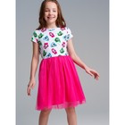 Платье для девочки PlayToday, рост 128 см - фото 110572136