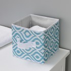 Короб для хранения Доляна «Лагуна», 19×19×19 см, бирюзовый - Фото 8