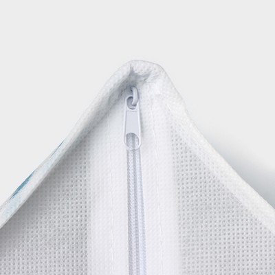 Органайзер для хранения белья Доляна «Лагуна», 18 ячеек, 35×30×12 см, бирюзовый