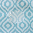 Чехол для одежды с ПВХ-окном Доляна «Лагуна», 60×90 см, цвет бирюзовый - Фото 3