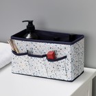 Органайзер для мелочей Доляна «Мармелад», 3 кармана, 25×12×15 см, белый - Фото 8