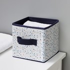 Короб для хранения Доляна «Мармелад», 19×19×19 см, белый - Фото 8