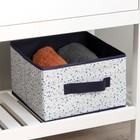 Короб для хранения Доляна «Мармелад», 29×29×18 см, белый - Фото 9