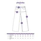 Джинсы для девочки PlayToday, рост 164 см - Фото 5