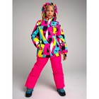 Комплект зимний для девочки PlayToday: куртка и полукомбинезон, рост 128 см - Фото 5