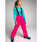 Комплект зимний для девочки PlayToday: куртка и полукомбинезон, рост 128 см - Фото 6