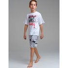 Пижама для мальчика PlayToday: футболка и шорты, рост 146 см - Фото 2
