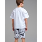 Пижама для мальчика PlayToday: футболка и шорты, рост 146 см - Фото 4