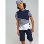 Комплект для мальчика PlayToday: футболка и шорты, рост 140 см - фото 110541766