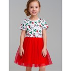Платье для девочки PlayToday, рост 98 см - фото 110576897