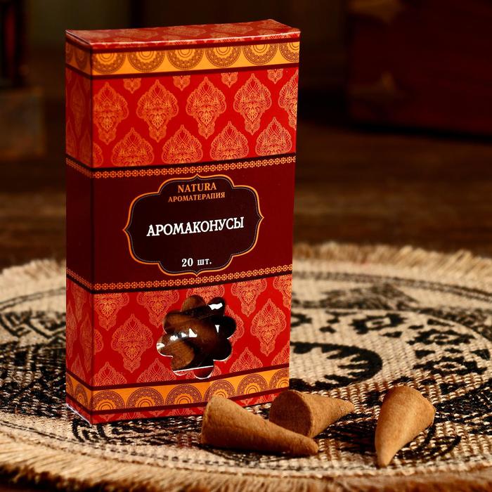 Благовония Natura, 20 конусов с подставкой, Магнолия - Фото 1