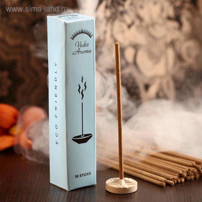 Благовония Vedic Aroma, Возбуждение, набор 50 палочек - Фото 1