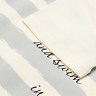 Комплект для мальчика (футболка, шорты) А.42111, цвет молочный/серый, рост 116 - фото 24535696