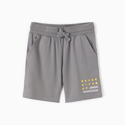 Шорты для мальчика, серые, рост 146 см