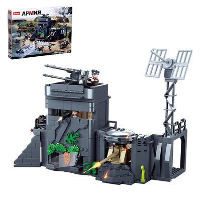 УЦЕНКА Конструктор Армия ВОВ «Прибрежная база», 765 деталей