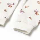 Комбинезон детский с открытыми ножками, цвет белый, рост 74 - фото 24535786