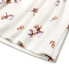 Боди-платье детское с длинным рукавом, цвет белый, рост 80 - фото 24511918