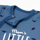 Комбинезон детский с открытыми ножками "Дино", цвет голубой, рост 74 - фото 24554874