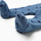 Ползунки детские "Дино", цвет голубой, рост 62 - фото 24535952