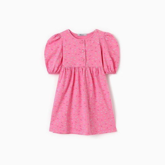 Платье для девочки, цвет розовый, рост 98 см - Фото 1