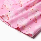 Платье для девочки, цвет розовый/фламинго, рост 110 см - фото 24555008