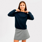 Джемпер для девочки школьный, цвет тёмно-синий, рост 134 см 10559096