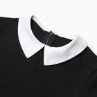 Платье для девочки школьное, цвет чёрный, рост 134 см - фото 24555204