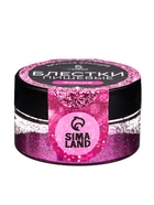 Блёстки пищевые КондиМир крупной фракции, фуксия, 5 г - Фото 2