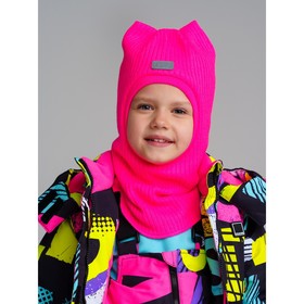 Шапка-шлем для девочки PlayToday, размер 50