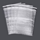 Пакет из ВПП c клапаном и клеевым слоем, п/э, 3 слоя, 30 х 44 + 5 см, набор 50 штук - фото 24988588