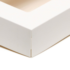 Контейнер на вынос, с окном, белый, 20 х 12 х 4 см, набор 10 шт. - фото 25282509