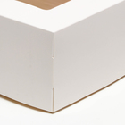 Коробка складная, с окном, белая, 15 х 10 х 7 см, набор 10 шт. - фото 25282521