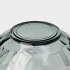 Салатник стеклянный Black Diamond, 430 мл, d=13 см - фото 4461807