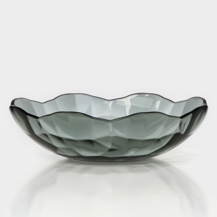 

Тарелка стеклянная Black Diamond, d=19 см