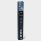 Щётка для окон, стальная телескопическая ручка 82(126) см, насадка из микрофибры и велюра 25×9 см - Фото 12