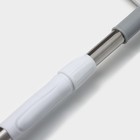 Окномойка с насадкой Raccoon, стальная телескопическая ручка, 25×9×82 см, 126 см, цвет белый - Фото 7