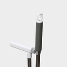 Щётка для пола Raccoon, 2 предмета, совок 27×25×88 см, щётка 26×94 см, белая - Фото 5