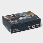 Щётка для пола Raccoon, 2 предмета, совок 27×25×88 см, щётка 26×94 см, белая - Фото 9