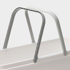 Ведро для уборки Raccoon, 20 л, 59.5×22×19 см, дно 55×17 см, белое - Фото 4